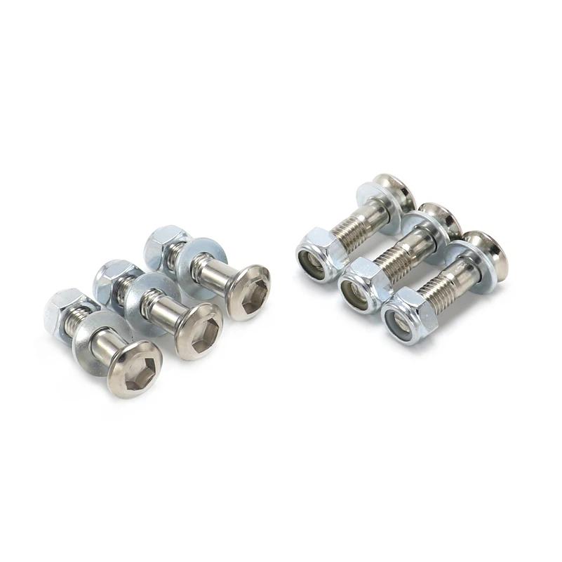 Motorcycle 6 Pcs M8*25mm Stainless Steel Rear Sprocket Bolt Screw And Washes For Honda Kawasaki Yamaha CRF250R CRF450R CRF
