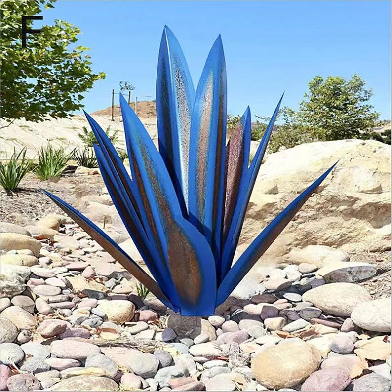 Outdoor Iron Agave Garden Ornament - Creative Handmade Decoration