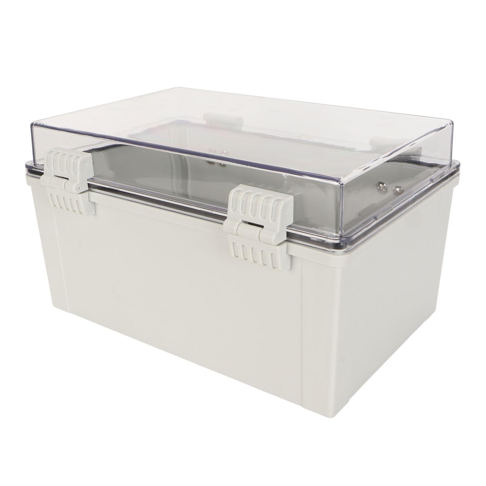 

Коробка розподілу живлення IP66 Водонепроникна Прозора кришка Електрична розподільна коробка Замикання на защіпках