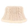 Mozu Knit Bucket Hat Ivory 471-0014