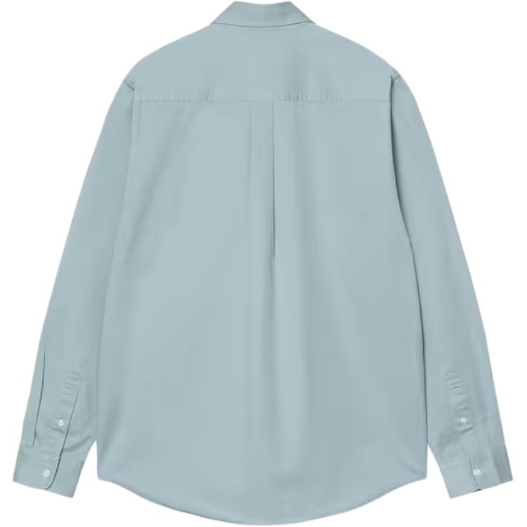 Carhartt WIP SS26 L/S Madison Shirt Curved Hem Casual Long Sleeve Button-Down Shirt Unisex Shirts I023339-3M8-XX