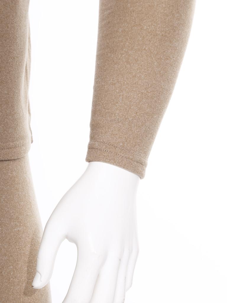 Mens Long Sleeve Round Neck Thermal Underwear Warm Base Layer Soft Breathable Tops Bottom Set Winter Cold Weather Wear