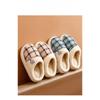 Thick Soled Cotton Slippers for Home Warmth and Non-slip