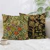 4 Pack William Morris Floral Pillow Covers Double Sided Print Vintage Botanical Cushion Cases Boho Home Decor For Sofa Bedroom