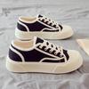 Spring and summer new canvas shoes women's platform women's shoes casual board shoes muffin white shoes tide