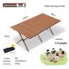 Tri-polar TP8872 Portable Carbon Steel Folding Camping Table