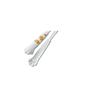 Tanabe Metal Tabletop Tongs, Catch Meow, White Egg, 1122