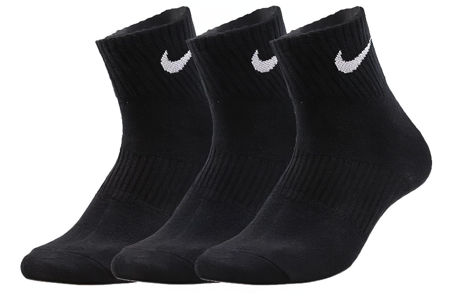 Носки Nike Crew унисекс черные для пары SX4706-001 S