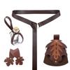1 Set Medieval Belt Potion Bottle Skirt Hikes Mug Holder Halloween Renaissance Accessories Medieval Cosplay Set