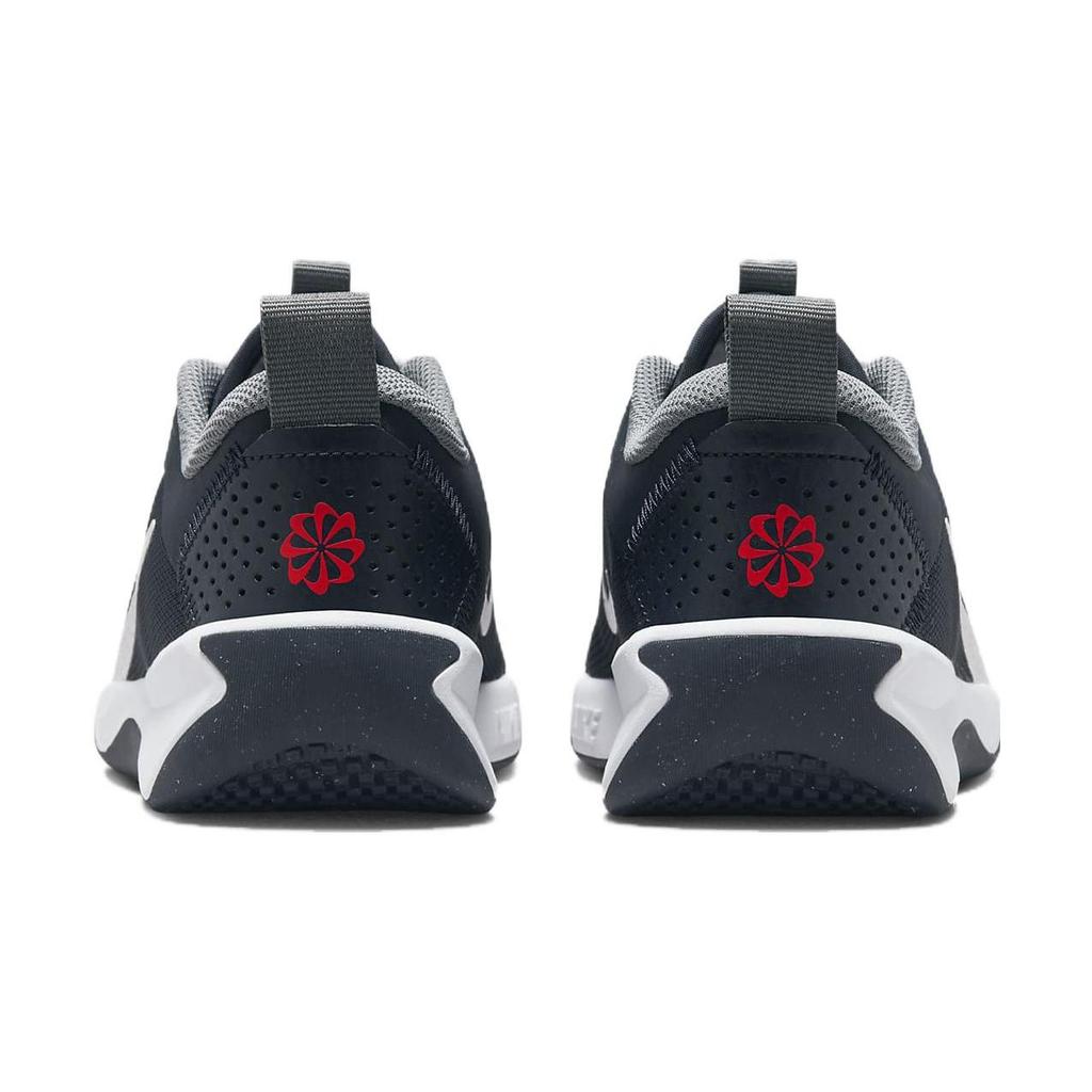 Nike Omni Multi-Court GS Dark Obsidian White Kids Sneakers Blue Smoke-Grey Bright-Crimson DM9027-402