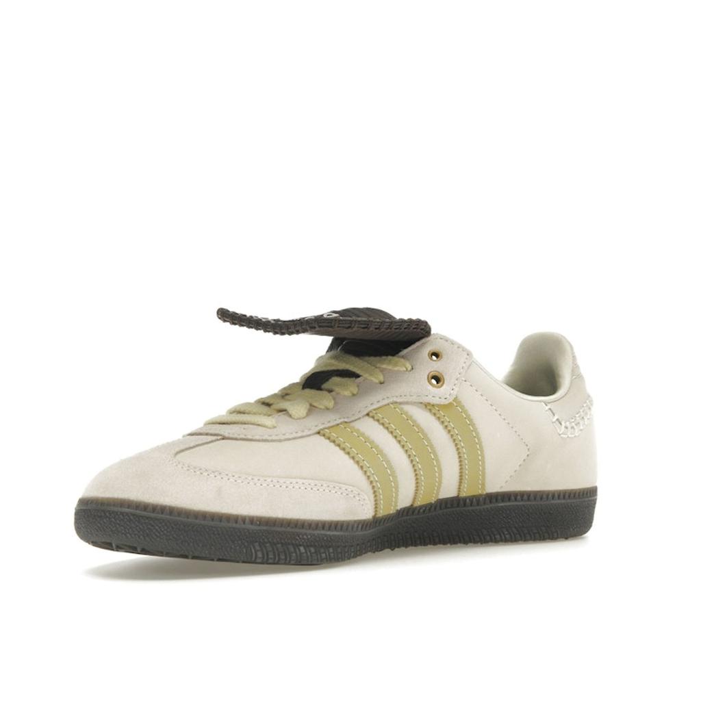 Wales Bonner x Adidas Samba Ecru Tint Yellow Unisex Tenisky Krémová Téměř žlutá Tmavě hnědá ID0217