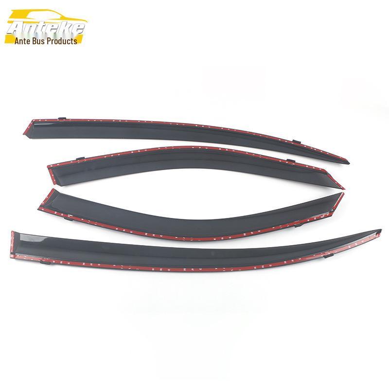 Rain Deflectors for 20 Long Wheelbase 3 Series Models with Bright Plastic Strips