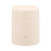 Zojirushi Soup Jar 400ml Larger Rice Bowl Size Keeps Food Warm Cold Deliciously Dishwasher Safe Easy Clean Seamless Lid Lunch Box Wide Opening Ecru