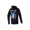 Adidas Sweatshirts Men's Black Hooded Moderate Regular H31259