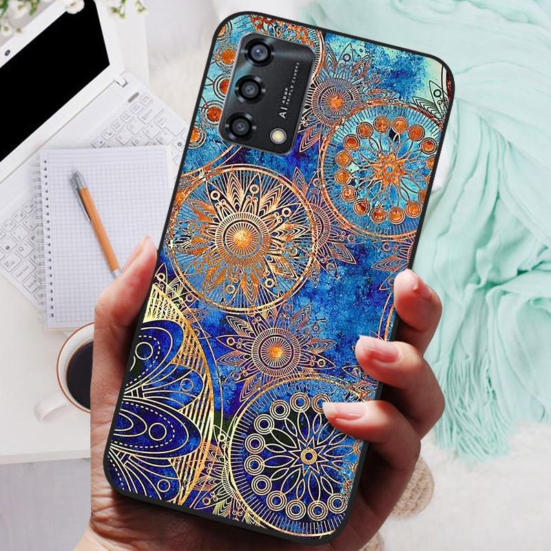 Telefoonhoesje Voor OPPO A74 4G Hoesje Siliconen Zwarte Bumper Zachte TPU Coque voor OPPO A74 CHP2219 Hoesjes OPPOA74 A 74 Beschermer Fundas