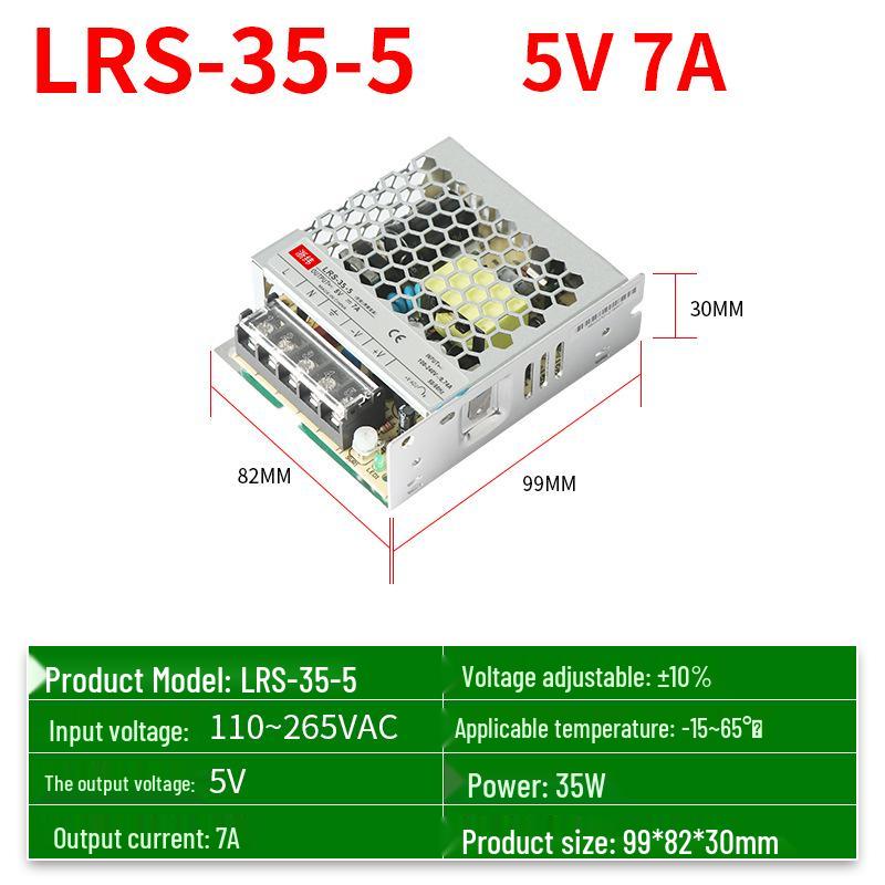 Ultra-Thin Silent LED Switching Power Supply 220V To 5V-48V, 35W-600W