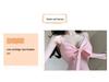 French Retro Bow Backless A-Line Mini Dress - Striped Low-Cut Color-Block Halter