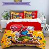 3pcs Super Mario1 Pattern Bedding Set Duvet Cover Set Includes Duvet Cover &pillowcases, Perfect All Season Bedroom Decoration & Gift