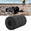 Set of 4 Remote Control Wheel Tires for Crawlers Car Model Rubber Wheel Tires for Remote Control Accessories