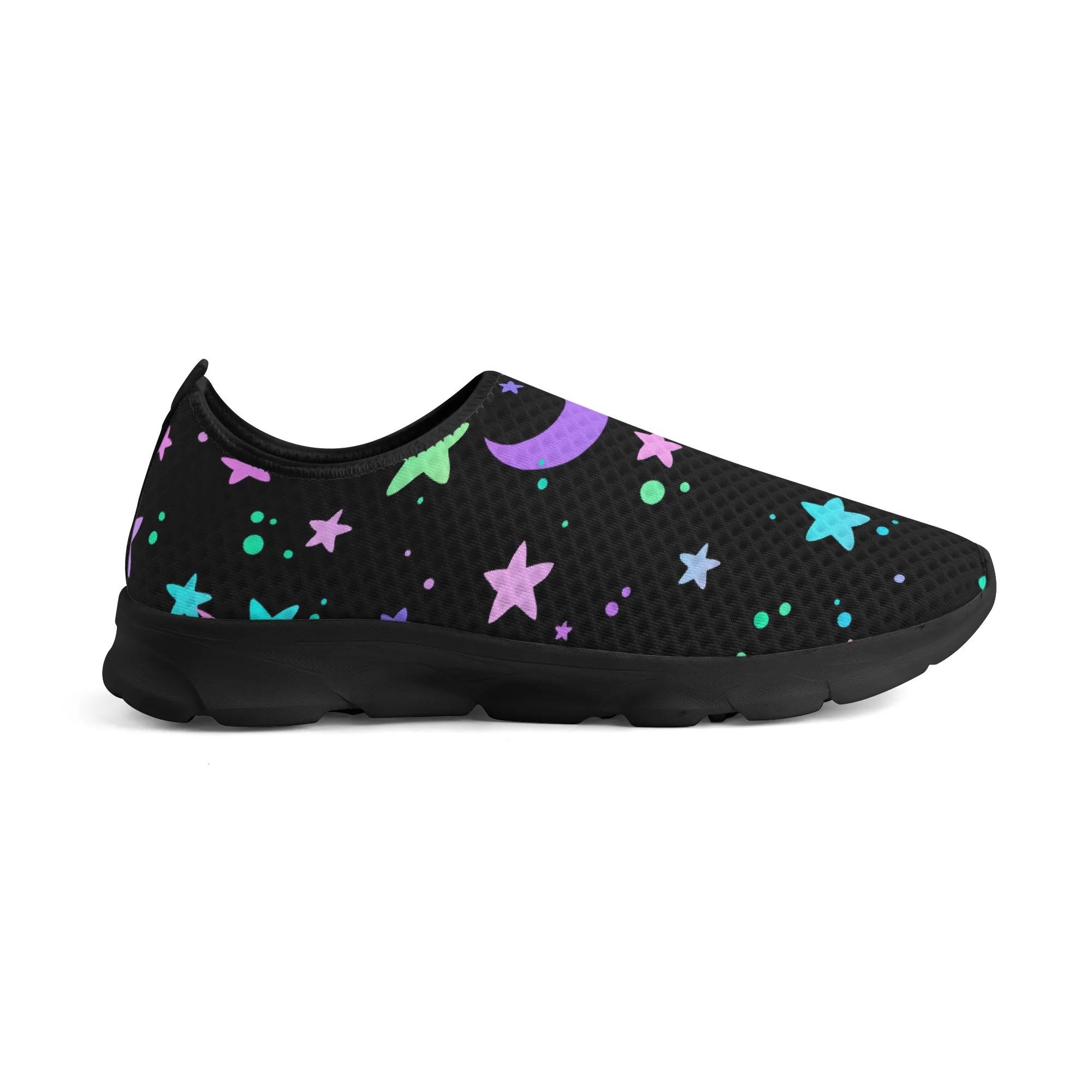 

Unisex Mesh Running Sneakers EU 36-48, Non Slip Lace Up Sport Shoes, Lightweight Walking Shoes for Men Women 48