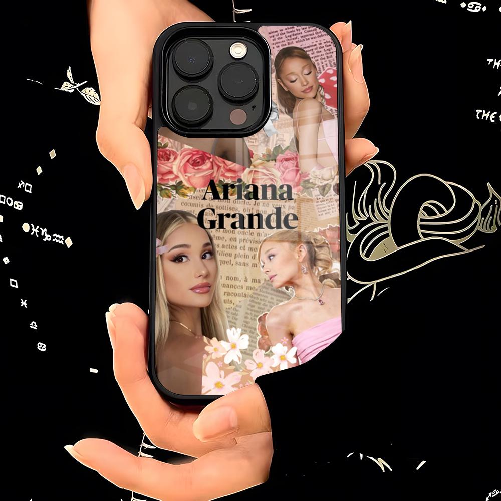 

A- Ariana G-Grande Phone Case PC+TPU For Samsung Galaxy S26 S25 S23 S24 S21 S22 S20 Ultra Air Fe Plus Cover Galaxy S25 Ultra