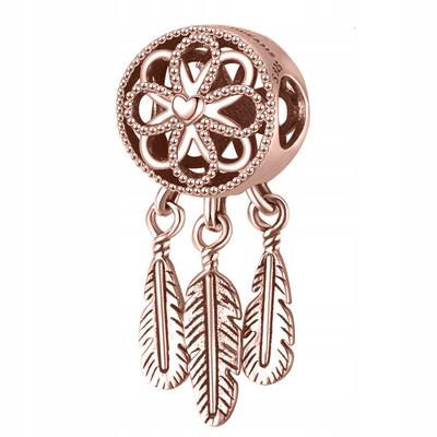 Charms Gilded Dreamcatcher Dreams Feathers Dream with Dreamcatcher 925 Silver