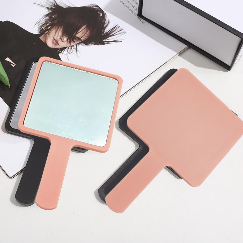 Portable High-Grade Handheld Makeup Mirror: Square Travel Beauty Gift