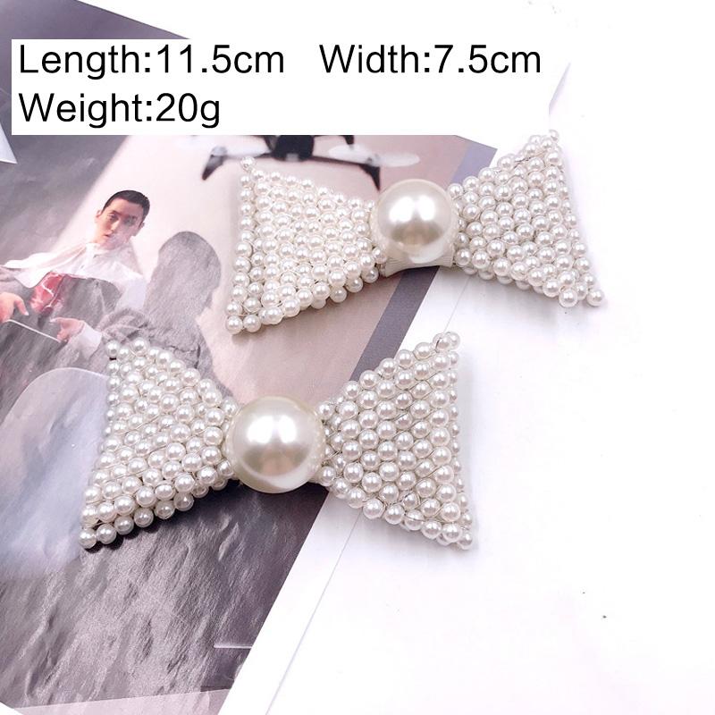 DIY Beautiful Beading Bow Knot Shining Bridal Wedding Party Shoes Accessories For High Heels sandals Boots Slippers Decorations