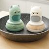2Pcs Non-stick Oil Kitchen Dish Brush Plastic Automatic Brush Bowl Cleaning Brush  Apartment