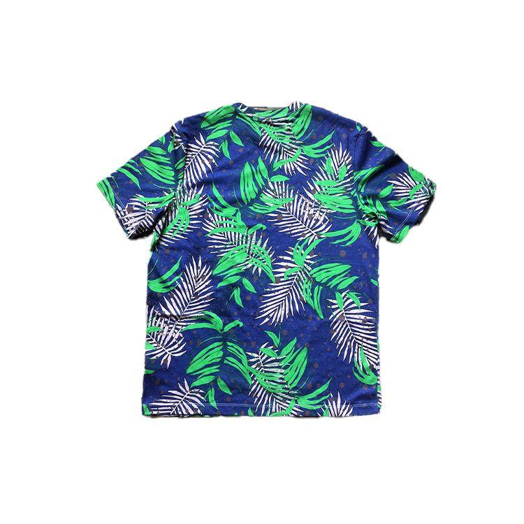 Jordan Poolside Print Crew Neck T-Shirt Men Tops Purple CQ2063-554