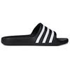 Adidas Adilette Aqua Black Men Sneakers White F35543