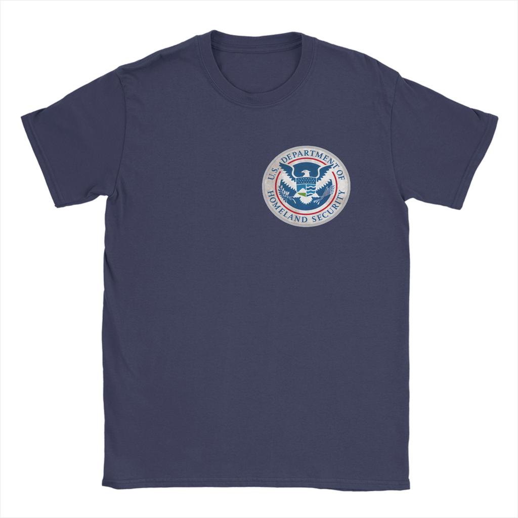 Harajuku TShirt Summer Ice Immigration Logo United States Immigration and Customs EnforceUnisext Hip Hop T Shirts Cotton Tee Shirt