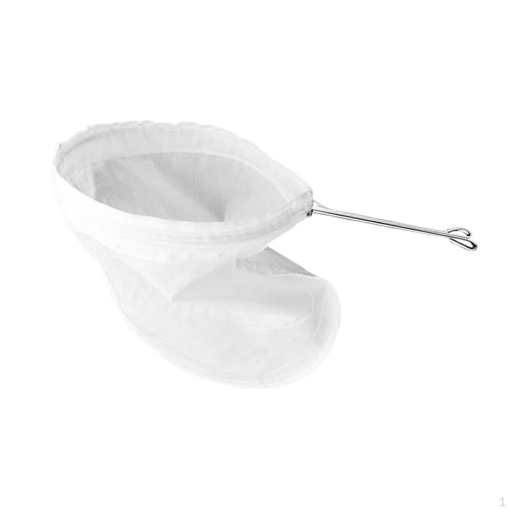 Fabric Filter Bags with Convenient Handle for Food Straining