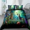 Switch Game Bedding Set King Queen Full Twin Double Single Size splatoon Duvet Cover Set