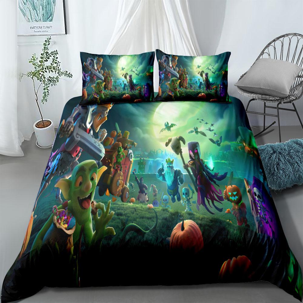 Switch Game Bedding Set King Queen Full Twin Double Single Size splatoon Duvet Cover Set