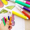 5-20Packs 6-Color Mini Watercolor Pen 9.5cm Graffiti Painting Pen Suitable for Paper Non-woven Canvas Painting DIY Drawing Pen