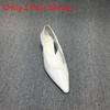 High Heel Shoes For Women With Stylish Hollow Cat Heel And Slipon Design For Daily Wear