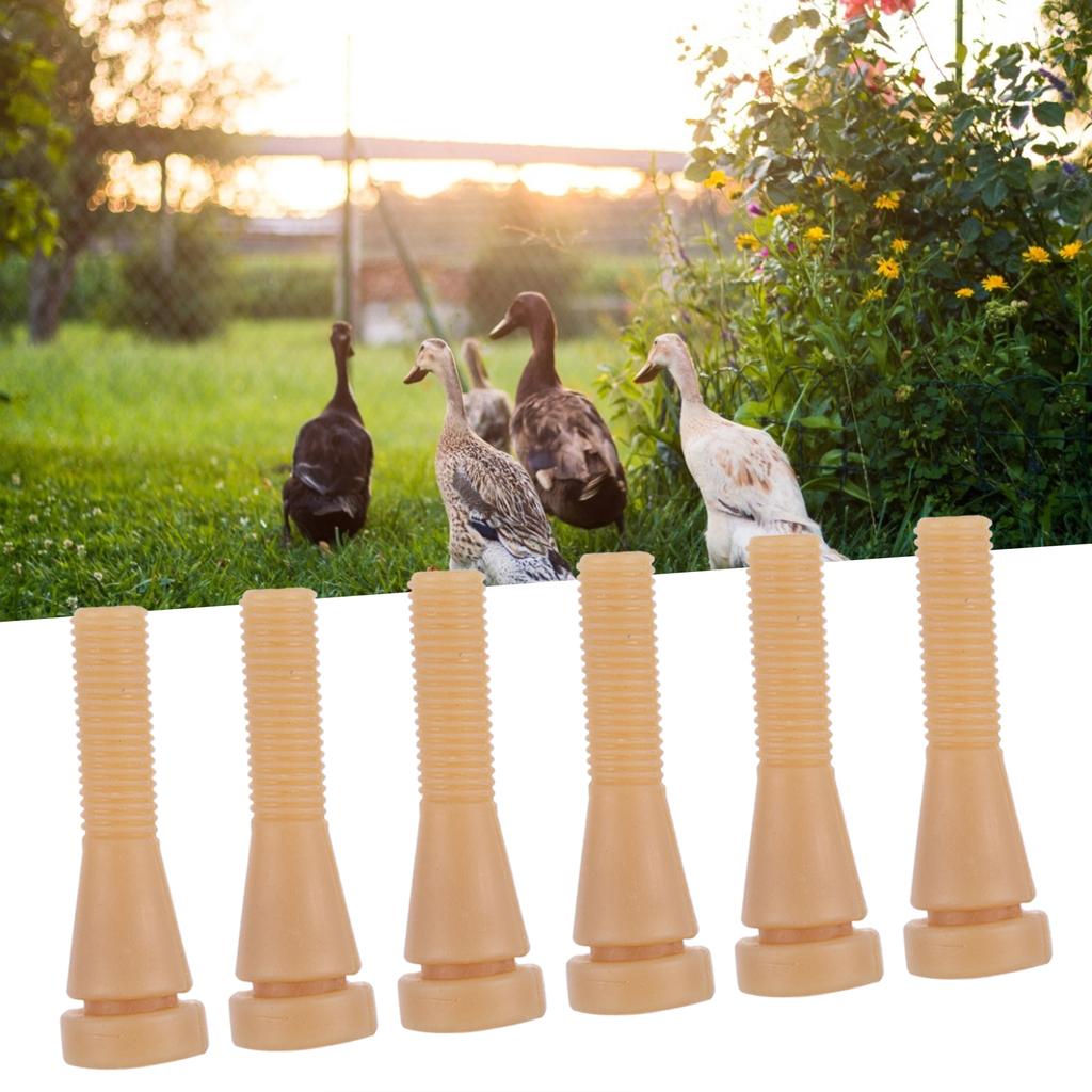 100PCS Poultry Plucker NaMachine Picker Rubber Hair Removal Stick Replacement for Ducks Chicken Geese