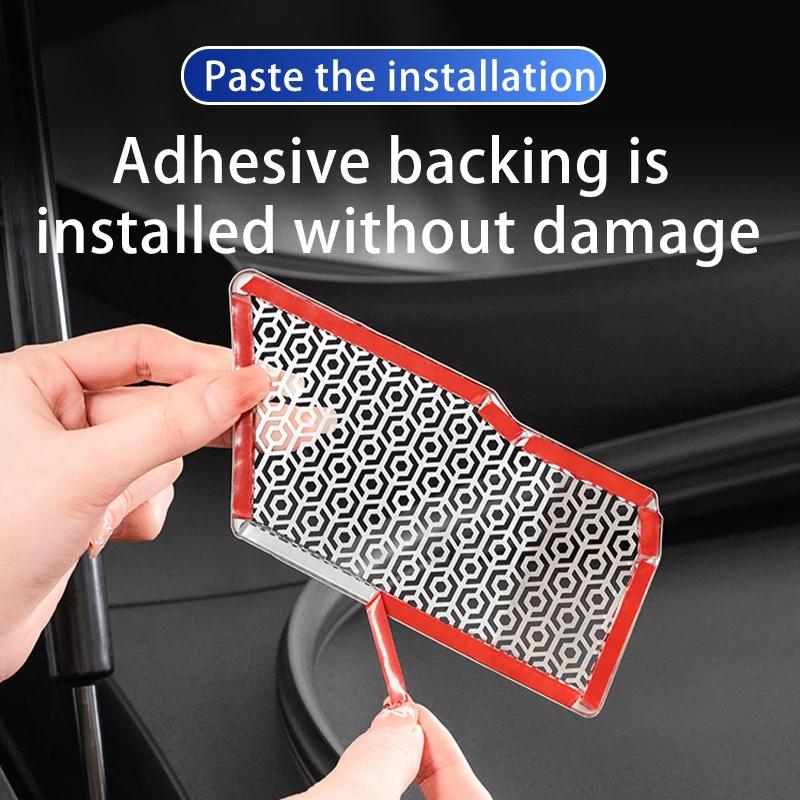 Ca Front Cabin Cover Dust Cover, Air Conditioning Air Inlet Air Outlet Protective Cover For Zeekr 7X 2025 2026 Metal Accessories
