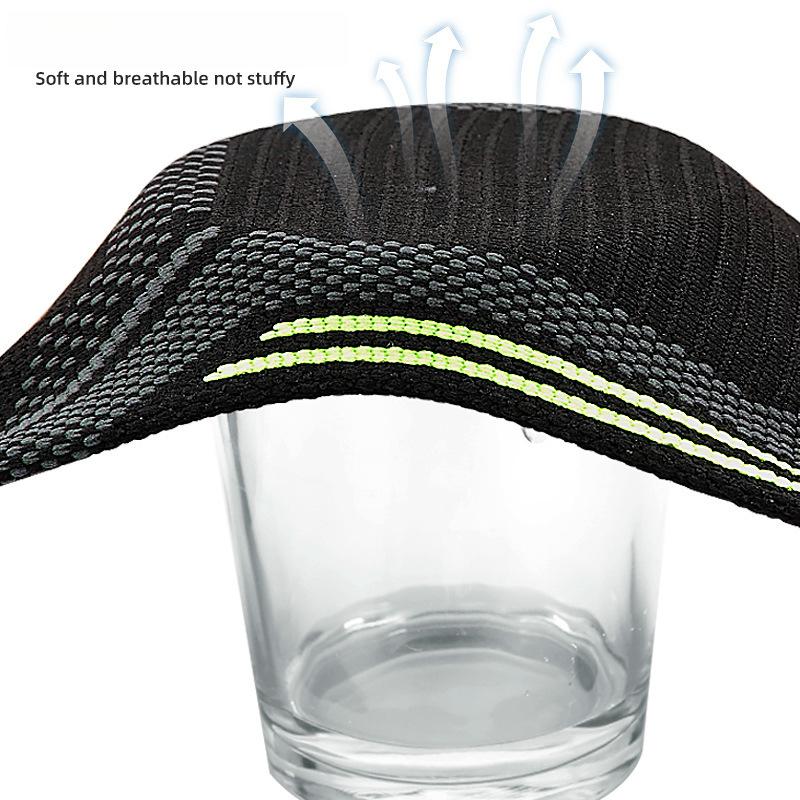 New Knitted Elbow Cover Sports Running Mountaineering Basketball Badminton Fitness Pressurized Breathable Arm Cover
