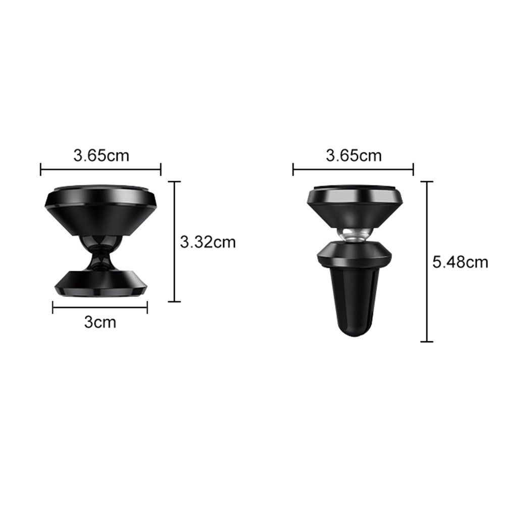 Universal Stand Magnetic Car Phone Holder Magnet Mount Air Vent Cell Phone Holder Fixed Support Rotatable Cellphone Stand In Car