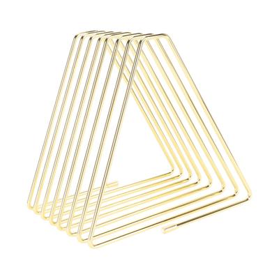 Fermalibri Retrattili Spaziatura da 2,5 a 6,6 cm Fermalibri Triangolari in Metallo Galvanizzato per Famiglia