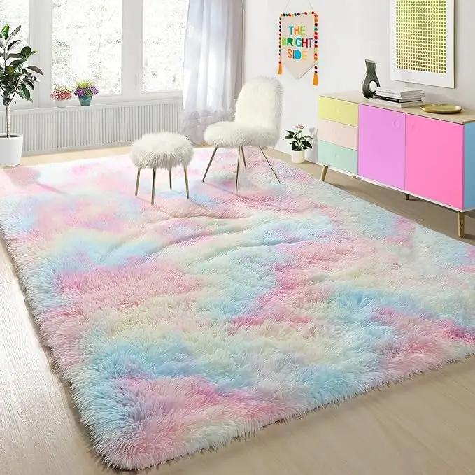Modern Minimalist Plush Carpet For Soft Bedroom, Living Room, Indoor Floor Mat, Home Decoration, Children's Room Carpet