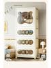 Infant Folding Plastic Storage Cabinet: Simple Children's Wardrobe