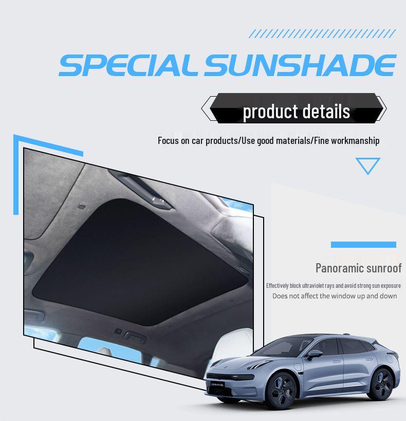 Zeekr 001/007/X Window Sunshade & 009 Roof Heat Insulation Privacy Shield