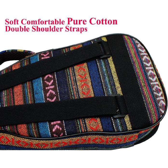 MUSIC FIRST 26" Tenor Country Style Ukulele Bag Gig Bag Case Cover Version 3.0