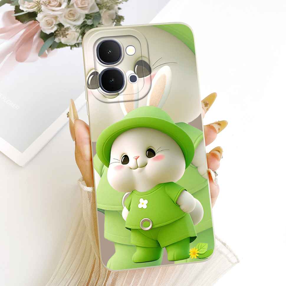 For Vivo Y31d 4G V2543 Case Fashion Cartoon Painting Silicone Full Protcetion Back Cover For Vivo Y 31d Y31D 4G Bumper Shell