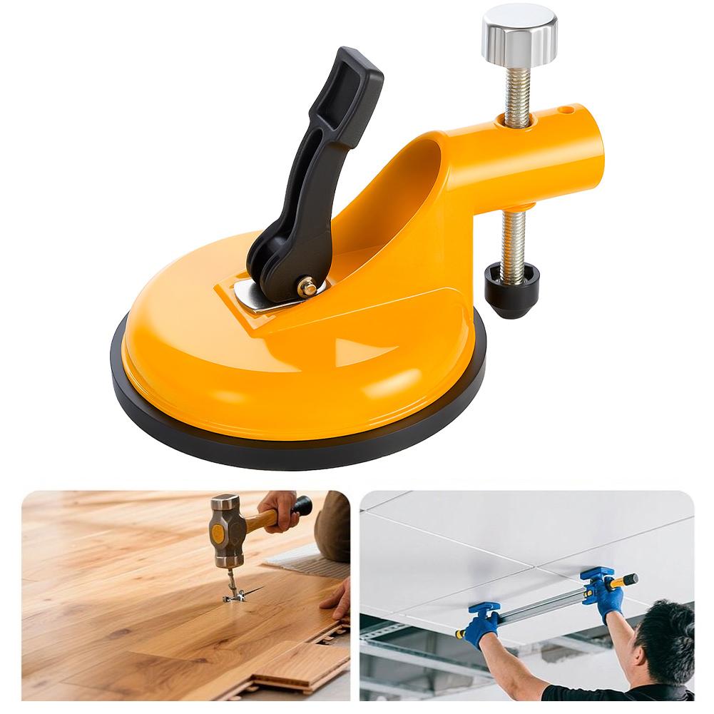 1 Pcs Aluminum Alloy  Wall Tile Leveler Suction Cup Large  Plate Marble Leveling Splicer Wall Floor Construction Tools