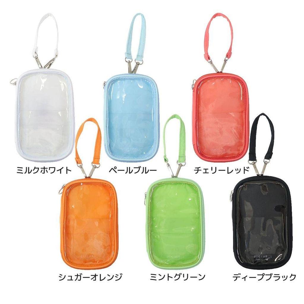 Pick Me Color [Clear Pouch] Acrylic Stand Case L [Mint Green]