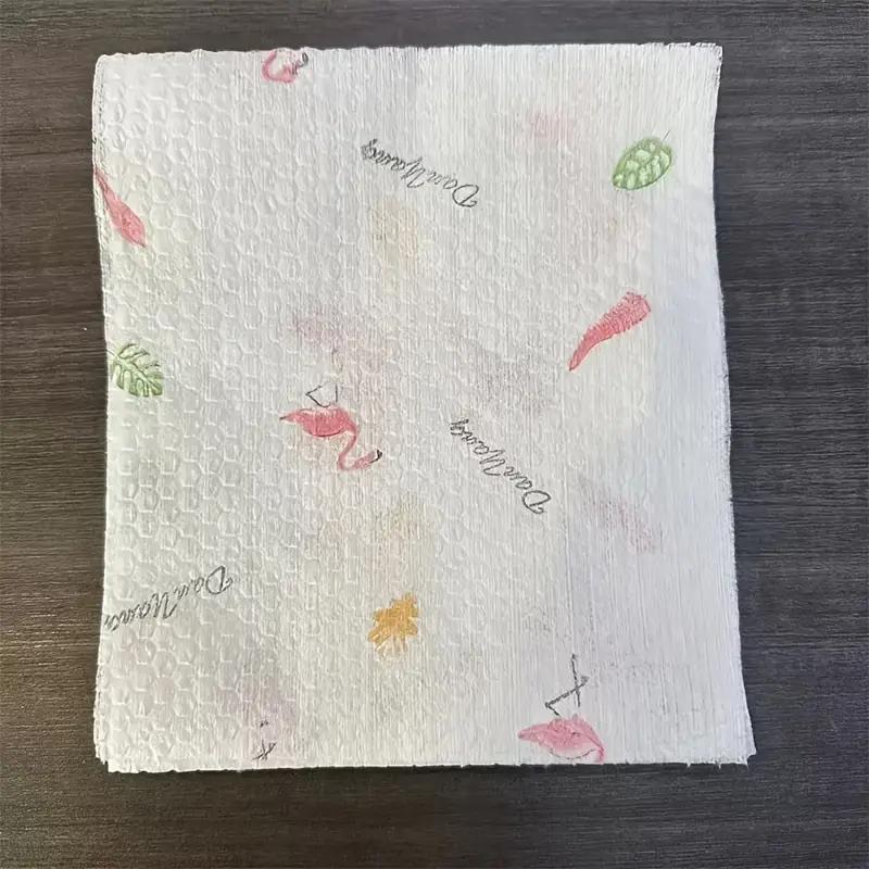 400pcs Super Absorbent Disposable Cleaning Towels - Multi-Purpose Wet & Dry Kitchen Cloths , Reusable Household Lazy Towels for Home